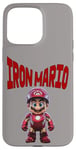 iPhone 15 Pro Max Iron Mario Cartoon Design Case