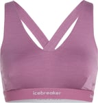 Icebreaker Women's Merino 125 Cool-Lite Sprite Racerback Bra Deco, XL