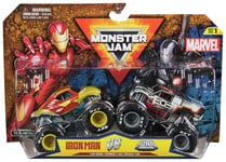 Monster Jam 1:64 Die Cast Marvel Trucks - Pack of 2