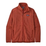 Patagonia W Better Sweater Jkt Red XL Pimento Red fleecejakke til dame