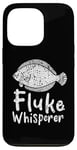 Coque pour iPhone 13 Pro Le Chuchoteur de flets - Équipement de pêche au flet