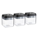 Flip Lock Plastic Food Storage Containers 500ml Pack of 9