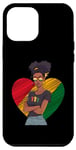 Coque pour iPhone 15 Pro Max Black History Juneteenth Queen Melanin Sistas Afro American