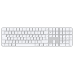 Apple Magic Keyboard med Touch ID och numerisk del till Mac-modeller med Apple-chip (USB‑C) – arabiskt – vita tangenter