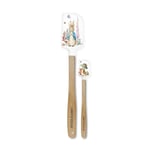 Stow Green Peter Rabbit & Friends Christmas Spatulas Set Of 2 - Festive Baking