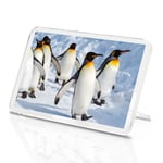 Emperor Penguin March Classic Fridge Magnet - Happy Snowy Animals Gift #15722