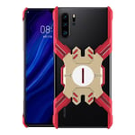 Huawei Heroes P30 Pro X-Shape puskurikotelo - Kulta / Punainen Monivärinen