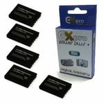 Ex-Pro Nikon EN-EL2 ENEL2 3500 2500 SQ Li-ion 800mAh Digital Camera Battery x5