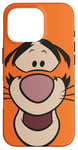 Coque pour iPhone 16 Pro Disney Winnie l'ourson Tigrou Orange vif