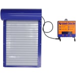 SJLERST Porte Poulailler Automatique ,Porte Automatique poulailler programmable,Powerd Métal Rideau Roulant Poulailler Porte 100-240V(livrée sans