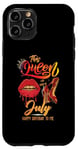 iPhone 11 Pro Womens This QUEEN Was Born In July Happy Birthday Case