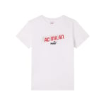 AC Milan T-Shirt Culture T-Shirt en Coton, pour Enfants et Adolescents Unisexe - Enfants et Adolescents