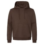 Resteröds Bamboo Hooded Shirt Brun Large Herr