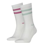 Levi's Crew Socks, Blue/Pink, 39/42