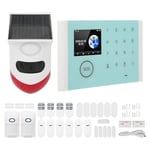 WiFi Door Window Sensor Kit Home Security Alarm System Sound‑Light Theftproo Hot