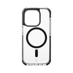 cellularline - Tetra Force Strong Guard Mag - iPhone 15 Pro - Ultra Protective Cover - Compatible with Apple MagSafe Ecosystem - Transparent