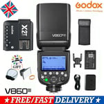 Godox V860III-F 2.4G TTL HSS 1/8000s Camera Flash Speedlite+X2T-F For Fuji UK