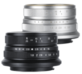 7artisans 25mm F1.8 Manual Focus Prime Lens for 4/3 Mounts E/FX/EOS-M/Micro UK