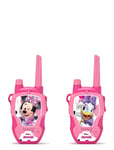 Dickie Leksaker Walkie Talkie Minnie Mouse Rosa