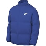 Nike Sportswear Club Puffer Jacket for Men, Game Royal/White, FB7368-480, XL