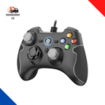 Manette PC PS3 Filaire Avec Double Vibration, Gamepad Connecté Par Fil Pour Pc