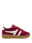 Gola Grandslam Suede Trainers, Cerise/Gum