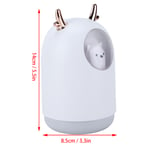 Humidifier USB Home Bedroom Mute Desktop Pet Air Spray Humidifier(White) UK