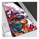 ITBT Persona 800x300mm Speed Gaming Tapis de Souris, XL Anime Mouse Pad - Surface spéciale améliore la Vitesse et la précision, 3mm Base en Caoutchouc Antidérapant Surface-pour Ordinateur et PC, C