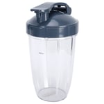 Blender Cup Lid Blender Replacement 24OZ Food‑grade Large Capacity For Home