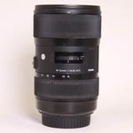 Sigma Used 18-35mm f/1.8 DC HSM Art Lens Canon EF