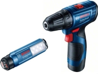 BOSCH borr-/skruvdragare 12V 30/14Nm 2x2,0Ah LI-ION CASE GSR 120-LI + GLI 12V-300