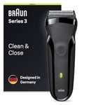 Braun Series 3 Electric Shaver For Men, Electric Razor for Men, UK 2 Pin Plug