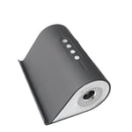 Kiinnike langaton pieni kaiutin 10w radio pikalataus bluetooth kaiutin pöytäkoneen kahdella kaiuttimella subwoofer