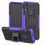 Huawei Y6 Pro 2019      Heavy Duty Case    Purple