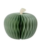 Pumpa i papper Honeycomb Pumpkin 18 cm sage, Bungalow