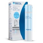 BRITA Système de filtration de l’eau sous évier mypure SLIM V-MF avec 1x cartouche filtrante (8000L) - Elimine 99,999% des bactéries si présentes dans l'eau du robinet