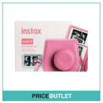 Instax mini 9 Accessory Kit - Flamingo Pink New Camera Case Album Glitter Frame