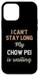 Coque pour iPhone 12 mini Chow Pei Chien Maman Papa Propriétaire de Race Amour Chiot