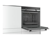 Siemens Iq100 Hb510abr1 - Ovn - Innebygd - Fordypning - Bredde: 56 Cm - Dybde: 55 Cm - Høyde: 58.5 Cm - Klasse A - Rustfritt Stål