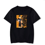 ZOSUO T-Shirt 3D Haikyuu!! Kageyama Tobio Homme Femme Col Rond Casual Lâche Tops Mode Manche Court SurvêTements Chemise Ample,X~Large