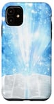 iPhone 11 Catholicism Open Bible Rays Spiritual Divine Case