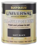 Rust-Oleum Universal All-Surface Matt Paint 750ml - Black