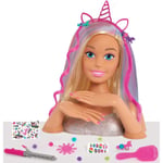 BARBIE DELUXE STYLING HEAD GLITTER - BLONDE