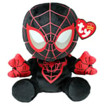 TY Miles Morales Beanie Baby Marvel Soft Plushy Action Figure Toy Kids Aged 3M+