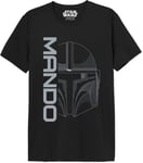 Star Wars MESWMANTS206 T-Shirt, Noir, S Homme