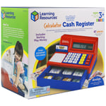 Learning Resources Till Cash Register Children's Pretend Calculator UK Money 3+