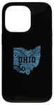 iPhone 13 Pro Ohio Pattern in Map USA America Case