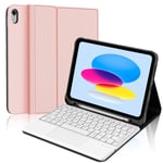 WINCHKING Clavier pour iPad 10 ème - Coque Clavier iPad 10eme Generation, Trackpad Multi-Touch, AZERTY