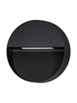 EGLO Maruggio outdoor wall lamp Ø150 mm black