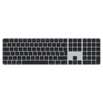 Apple Magic Keyboard med Touch ID och numerisk del till Mac-modeller med Apple-chip (USB‑C) – svenskt – svarta tangenter